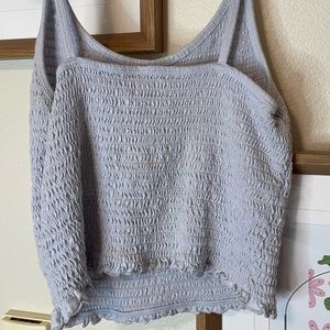 Hollister spaghetti strapped crop top